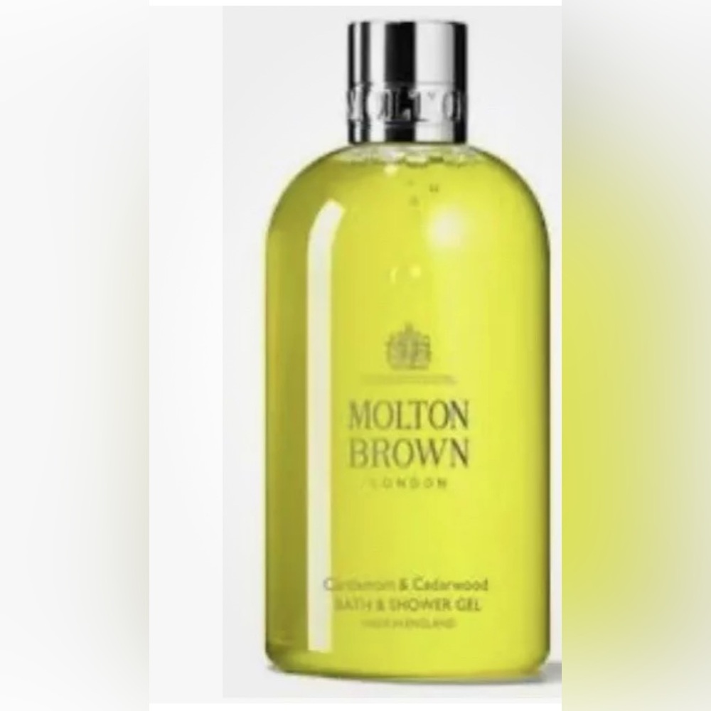 LOT 2 MOLTON BROWN Cardamom Cedarwood Bath & Shower Gel Body Wash 300ml 10oz NEW